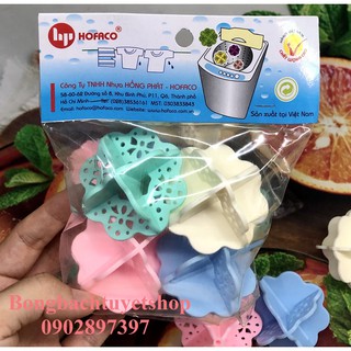 Banh giặt quần áo trong máy giặt HPG83 4 banh/ gói - Chính hãng nhựa Hồng Phát