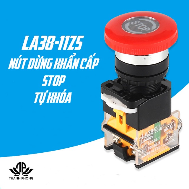 Nút Dừng Khẩn Cấp Phi 22 LA38-STOP