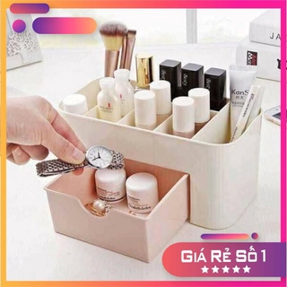 [ SIÊU KHUYẾN MẠI ] Kệ mỹ phẩm nhựa siêu xinh rộng 22cm.