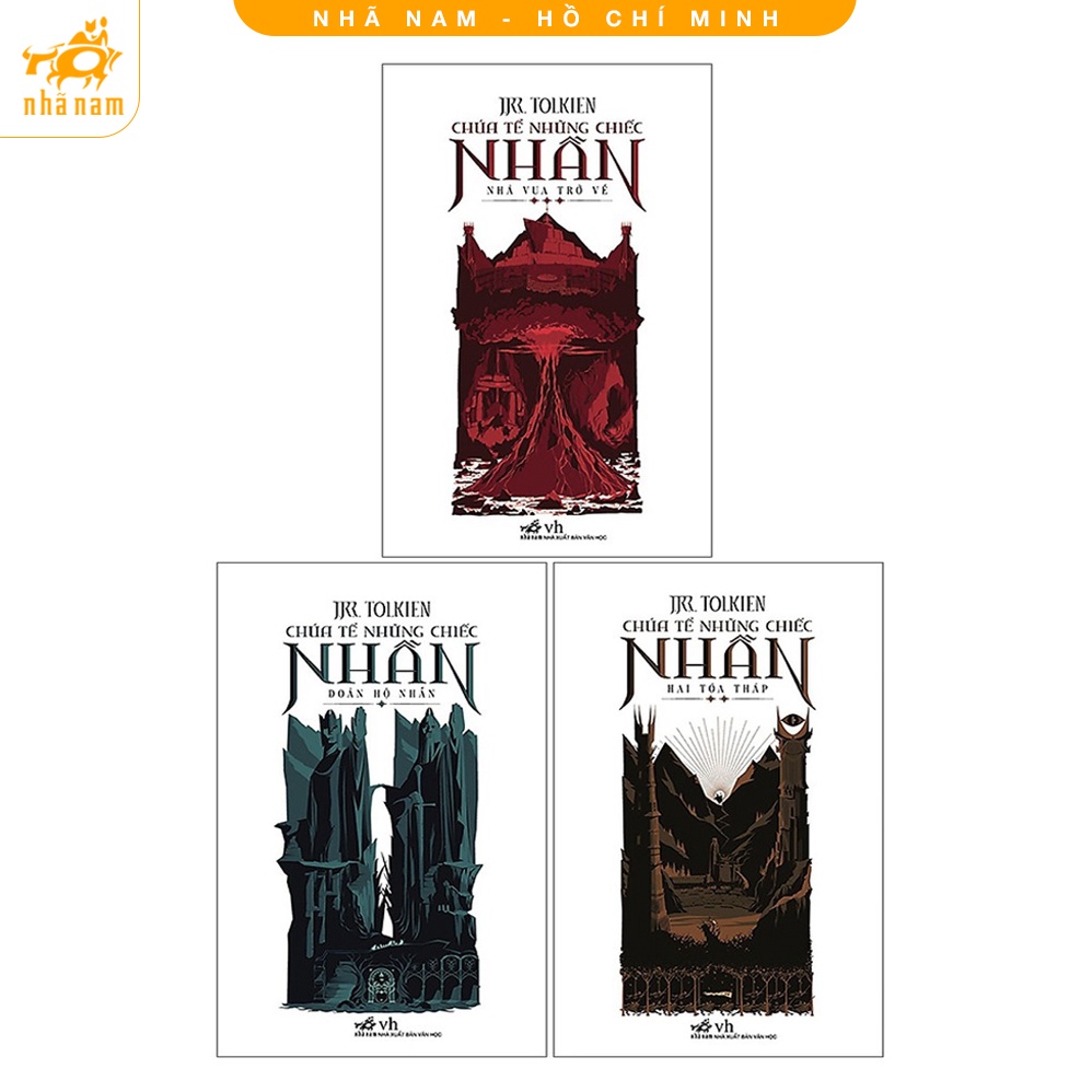 Sách - Combo Chúa tể những chiếc nhẫn (Trọn bộ) (Nhã Nam HCM)