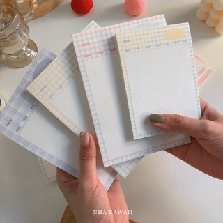 Tập giấy note Good Mood màu pastel dễ thương