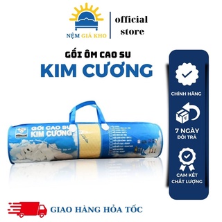 Gối Ôm Cao Su Kim Cương Honey Thông Hơi - Chính Hãng