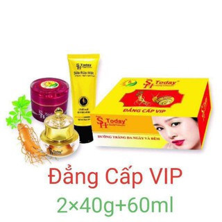 Kem Dưỡng Trắng Da Ngày Và Đêm SH Today Đẳng Cấp VIP 2×40g+60ml
