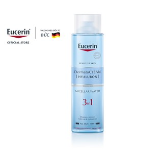 Nước Tẩy Trang Eucerin Dermatoclean Hyaluron 3In1 Dịu Nhẹ Cho Da 400ml