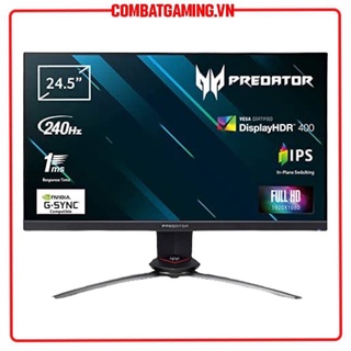 Màn Hình Acer Predator XB253Q GX 25"/FHD/IPS/240Hz/1ms/G-Sync/USB 3.0/Loa
