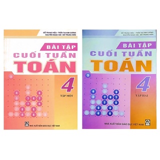 Sách - Combo Bài Tập Cuối Tuần Toán 4