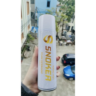 Tẩy trắng giày công nghệ nano Xịt giày Snoker chính hãng dạng bọt làm sạch trắng giày dép siêu tốc