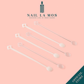 Móng que đầu tròn hình viên kẹo - túi 100 móng que swatch màu sơn chuyên dụng ngành nail