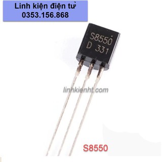 3 CHIẾC S8550 TO92 TRANS NPN 0.5A 40V