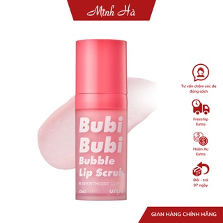 Tẩy da chết môi Bubi Bubi Lip 10ml giúp môi ẩm mịn và mềm mại