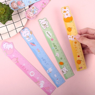 Thước nhựa dẻo 15cm nhiều hình siêu đáng yêu