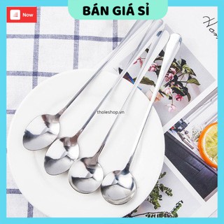 Thìa muỗng inox  GIÁ VỐN  Muỗng cafe được làm từ inox không gỉ, rất an toàn cho sức khỏe, dễ vệ sinh 9112