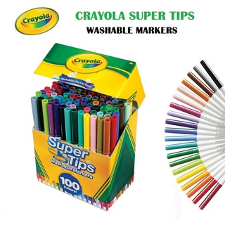 Bộ bút lông 100 Màu Crayola Super Tips Washable Markers