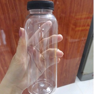 [Trợ giá] Chai nhựa cổ to 500ml/ hộp nhựa tròn cổ to 500ml đựng chè dưỡng nhan, trà sữa, sữa chua hàng loại 1
