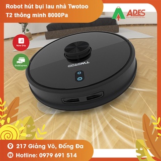Robot hút bụi lau nhà Twotoo T2 thông minh 8000Pa - Công nghệ tự động lập kế hoạch - Bảo hành chính hãng 12 tháng