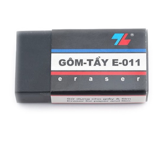 Gôm Đen Thiên Long E011 - 1 Thỏi