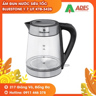 [Mã 154ELSALE2 giảm 7% đơn 300K] Ấm đun nước siêu tốc Bluestone 1.7 LIT KTB-3426 tiết kiệm điện - Hàng chính hãng