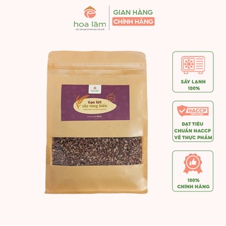 Gạo lứt sấy rong biển Hoa Lâm 100% tự nhiên tốt cho sức khỏe và phù hợp với người giảm cân 400g