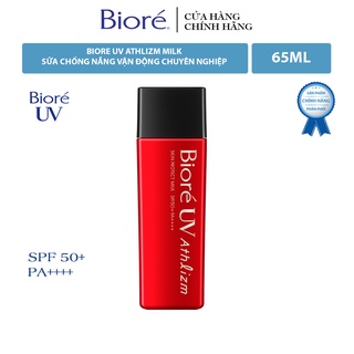 [Mã FMCGKAO52 giảm 8% đơn 250k] Sữa Chống Nắng Vận Động Chuyên Nghiệp Bioré Uv Athlizm Milk 65ml