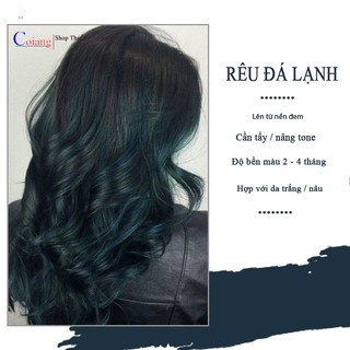 Thuốc nhuộm tóc RÊU ĐÁ LẠNH Chenglovehairs, Chenglovehair không cần tẩy