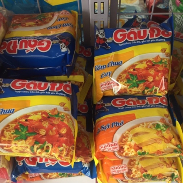 Mì gấu đỏ (gói lẻ)