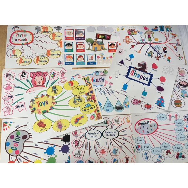 MINDMAP 11 CHỦ ĐỀ (A3)
