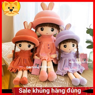 [Mã LIFE20KALL giảm 10% đơn 50K] Búp Bê Nhồi Bông Váy Nhung Tim Cao Cấp