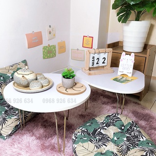 Bàn trà bệt FREESHIPBàn ngồi bệt gấp gọn tiện lợi dùng decor nhà cửa, làm bàn trà hay bàn ăn cực xinh