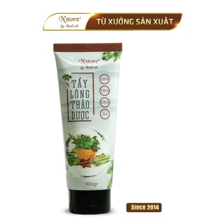 [Mã BMBAU50 giảm 7% đơn 99K] Kem Tẩy Lông Thảo Dược N'store tẩy sạch lông dịu nhẹ, bảo vệ da 100gr