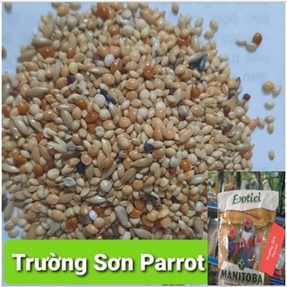 1kg hạt trộn cho finch, chim manh manh, bảy màu ....của Mannitoba (Ý)