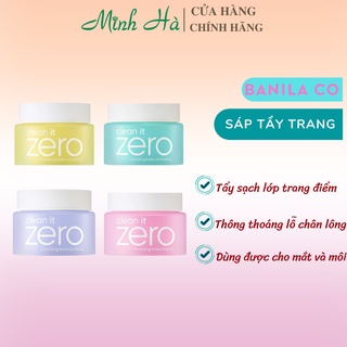 Sáp tẩy trang Zero Banila Co Clean It Zero Cleansing Balm giúp tẩy sạch sâu lớp trang điểm đậm nhất
