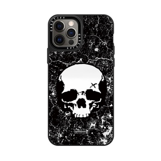 Ốp Điện Thoại Chống Sốc Tráng Gương Hình Đầu Lâu Cá Tính Cho Iphone