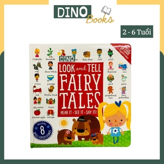 [Freeship]Bộ đẹp - Full Colours - TẶNG FILE MP3 - Look and tell fairy tales