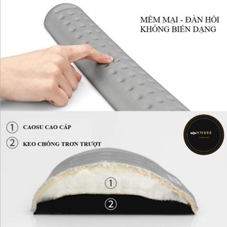 Kê tay bàn phím chính hãng Baona,lót chuột kê tay (Boona) BN-KETAY không gây mùi