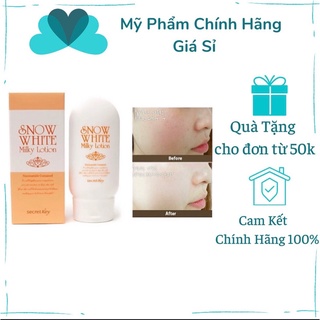 Sữa Dưỡng Trắng Da Secret Key Snow White Milky Lotion 120g