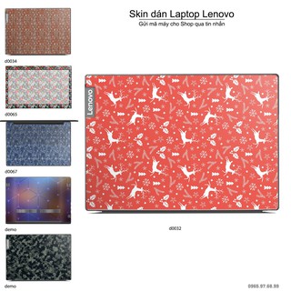 Skin dán Laptop Lenovo in hình Sticker họa tiết (inbox mã máy cho Shop)