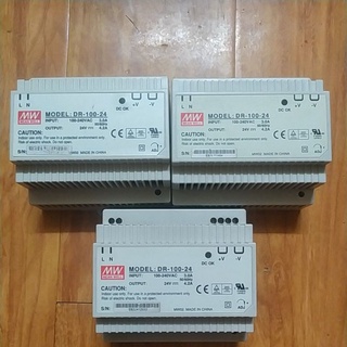 Nguồn Meanwell gắn ray 24V-2A. Meanwell 24V-4.2A DR-100-24. Weidmuller 24V-2A