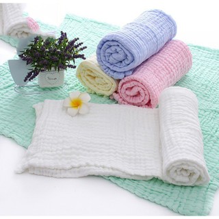 [Organic] Khăn tắm xô sợi tre 6 lớp mềm mịn, siêu thấm hút an toàn cho bé KT 110*110cm