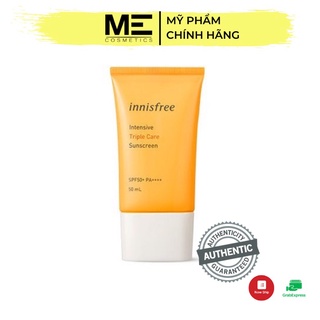 Kem chống nắng Innisfree Intensive Triple Care 50ml (Triple-Shield)