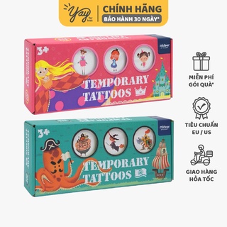 [CHÍNH HÃNG] COMBO Hình Xăm Tạm Thời Và Hình Dán Móng tay An Toàn Cho Trẻ - Mideer