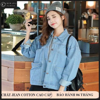 Áo Khoác Jean Nữ 4 Túi Cao Cấp BTA3033 - MUA NGAY