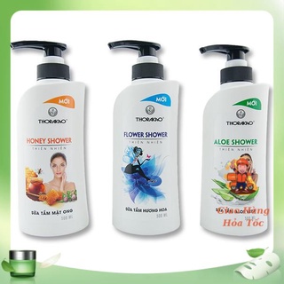Sữa Tắm Mật Ong, Hương Hoa, Aloe Vera 500ML Thorakao