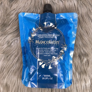 ( Mẫu mới ) kem hấp phục hồi siêu mềm mượt Max Colatin 800ml ( Hàng chính hãng )