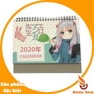 (Lịch 2020) Lịch để bàn hình Anime Eromanga Sensei - Tác giả đào hoa (Hoặc) Em gái sống khép kín của tôi