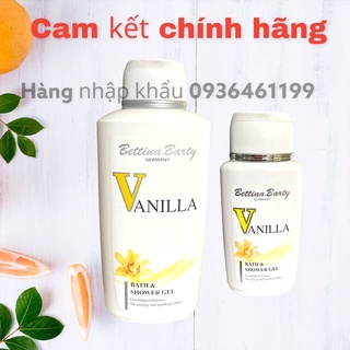 Sữa tắm mịn da thơm như nước hoa VANILLA 500ml Đức