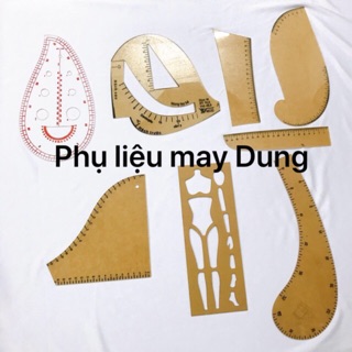 Thước vẽ đường cong quần áo may