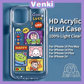 iPhone Case HD Acrylic High Quality Hard Shell Metal Button Protection Camera Shockproof Cartoon Cute Compatible with iPhone 14 Pro Max 14 Plus 13 Pro Max 12 Pro Max 11 XR 7Plus