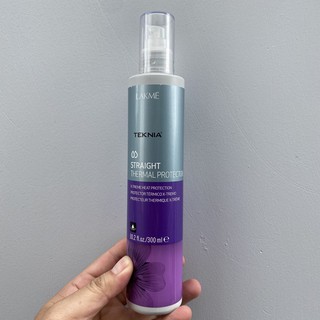 Xịt dưỡng chống nhiệt khi là tóc Teknia Lakme Straight Thermal Protector 300ml ( New 2021 )