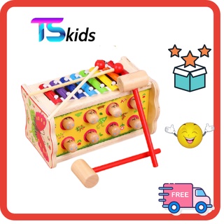Đồ chơi gỗ Đập Chuột Kèm Đàn - Đập chuột TS Kids Shop