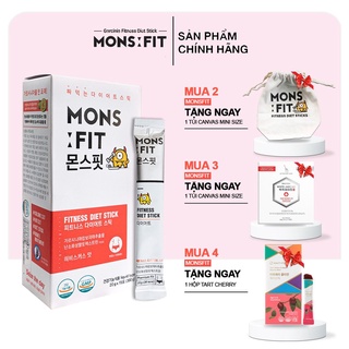 [MUA + GIVE] Siro Hỗ Trợ Giảm Cân Hàn Quốc Monsfit Fitness Diet Stick 20g x 15 gói